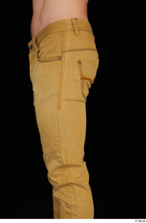 Lutro casual dressed thigh yellow jeans 0003.jpg